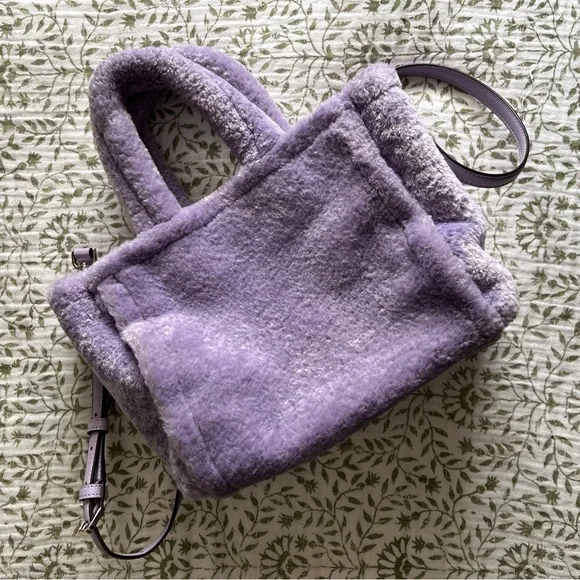 Kate Spade Ellie Faux Fur Small Tote - Picture 2 of 5